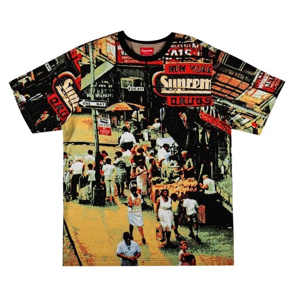 Supreme All Over City Print Tee Streetwearcore Pop Art Urban